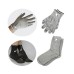 Portable foot antihidrotic device